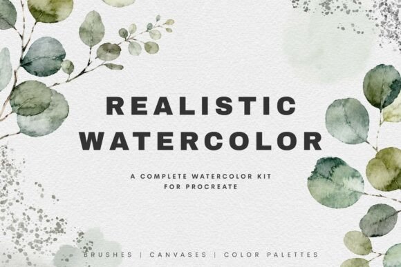 Download Realistic Watercolor Procreate Brushes - Brush Collection