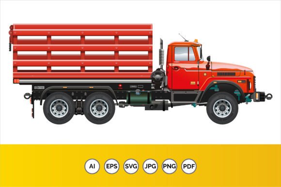 Download Farm Truck Semi Medium Car for Transport - Car Collection