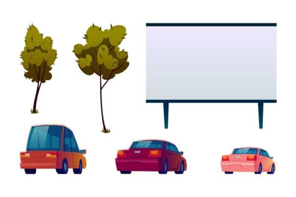 Download Car Street Cinema Isolated Elements - Car Collection
