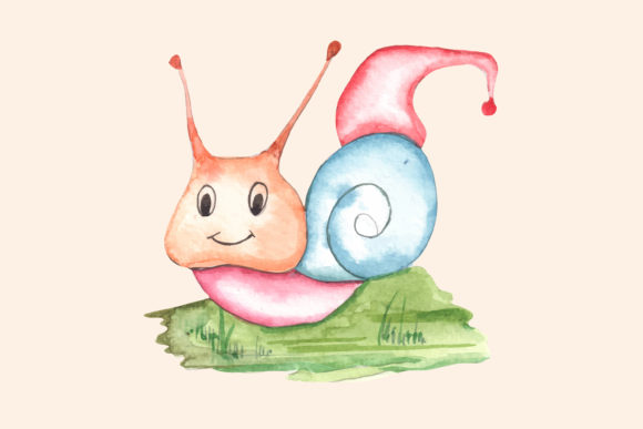 Download Cartoon Snail Royalty Vector Clipart - Car Collection