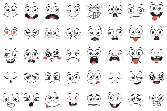 Download Cartoon Faces - Car Collection